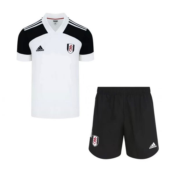 Camiseta Fulham 1ª Niños 2020 2021 Blanco